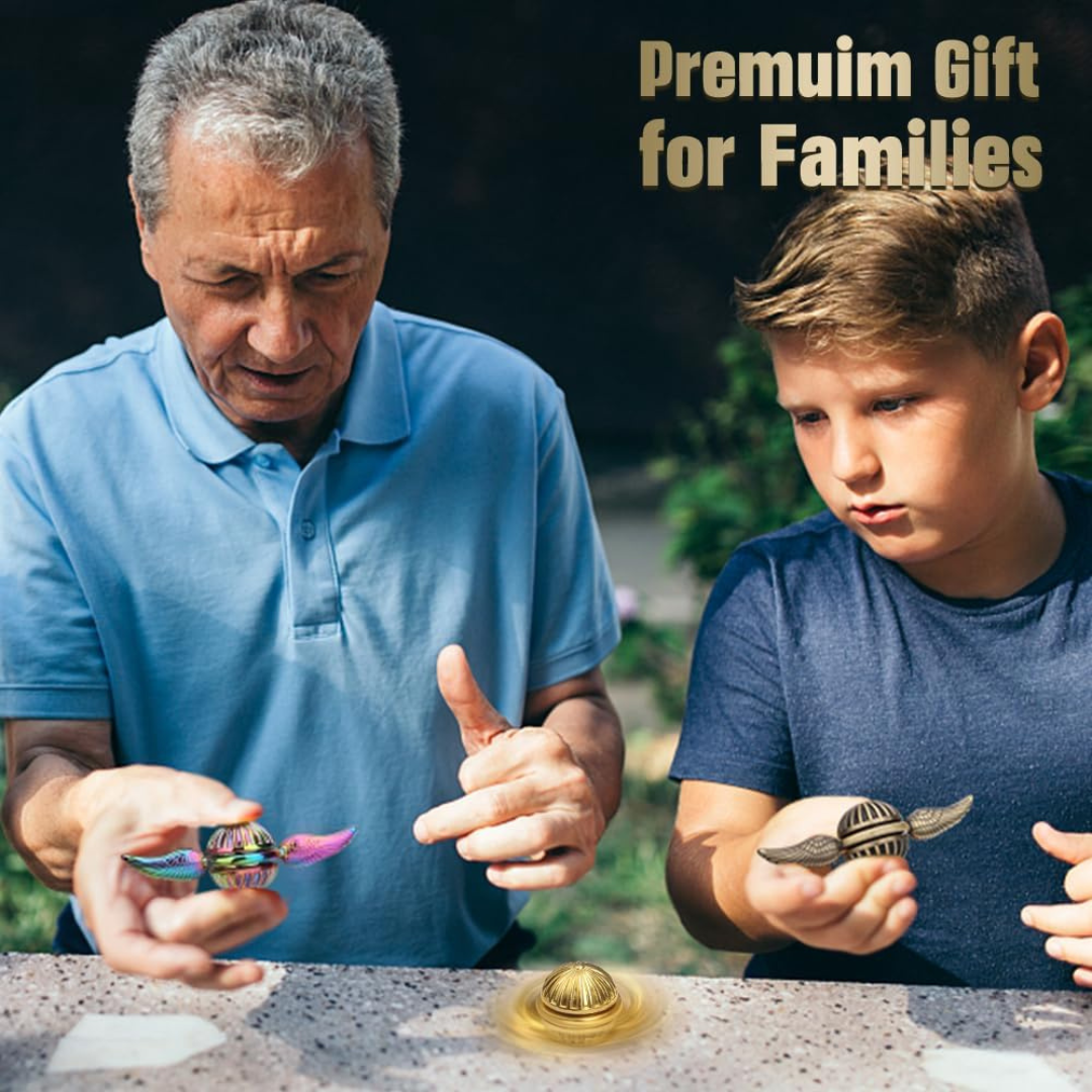 Juguete antiestrés (para niño y adulto), spinner antiestrés de rotación interactiva